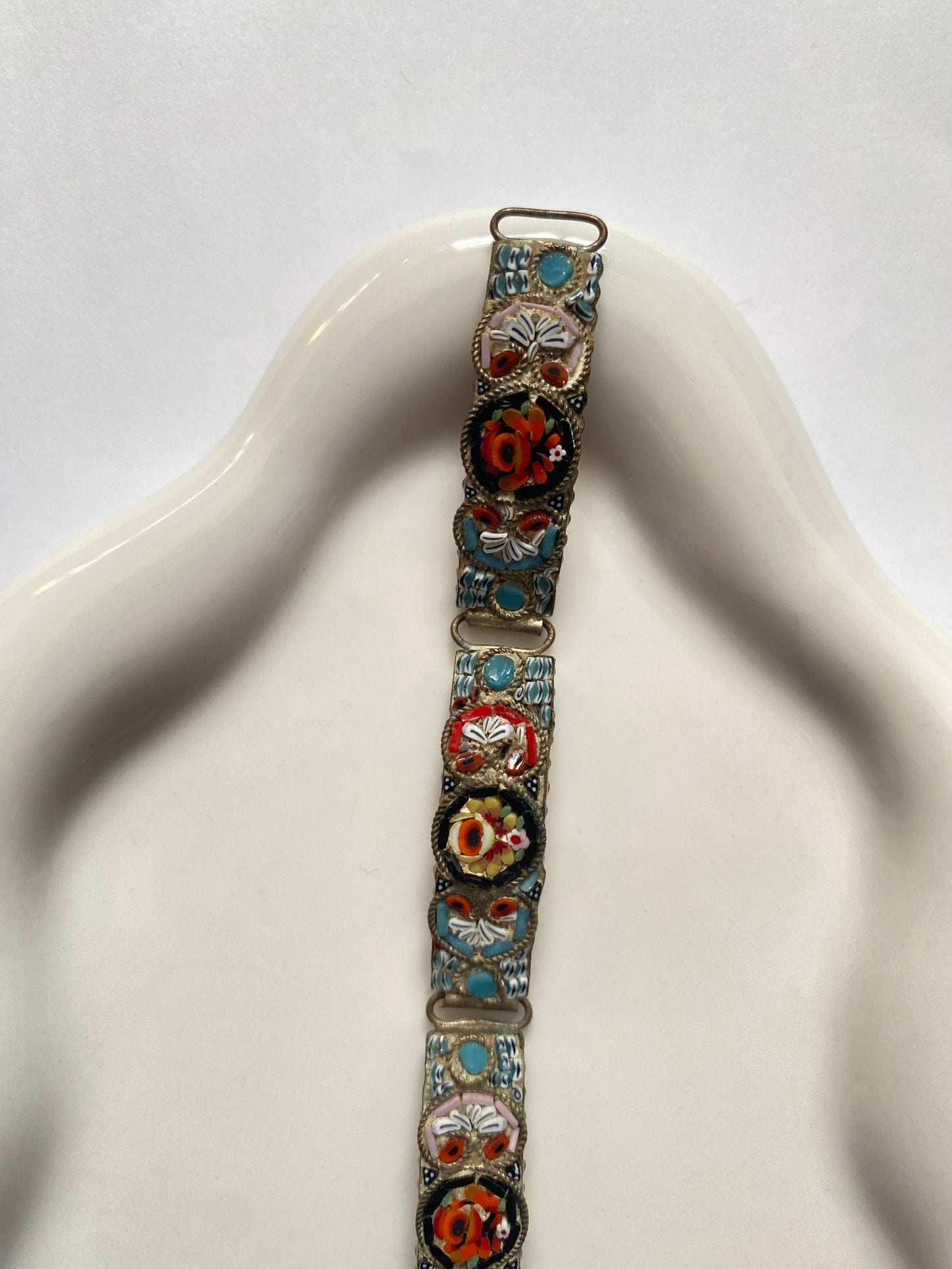 Silver Italian Vintage Bracelet